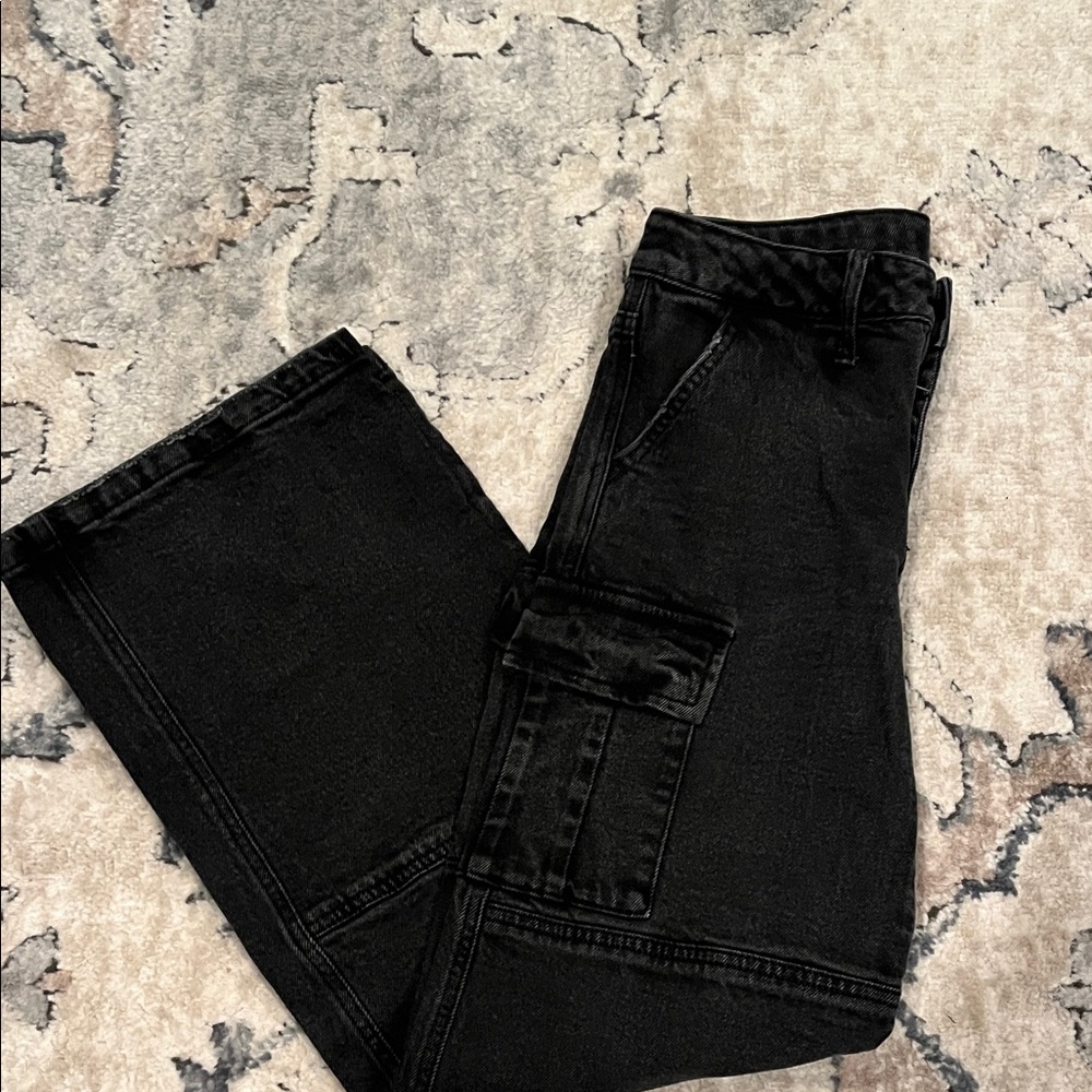 Art Class Black Denim Cargo Pants